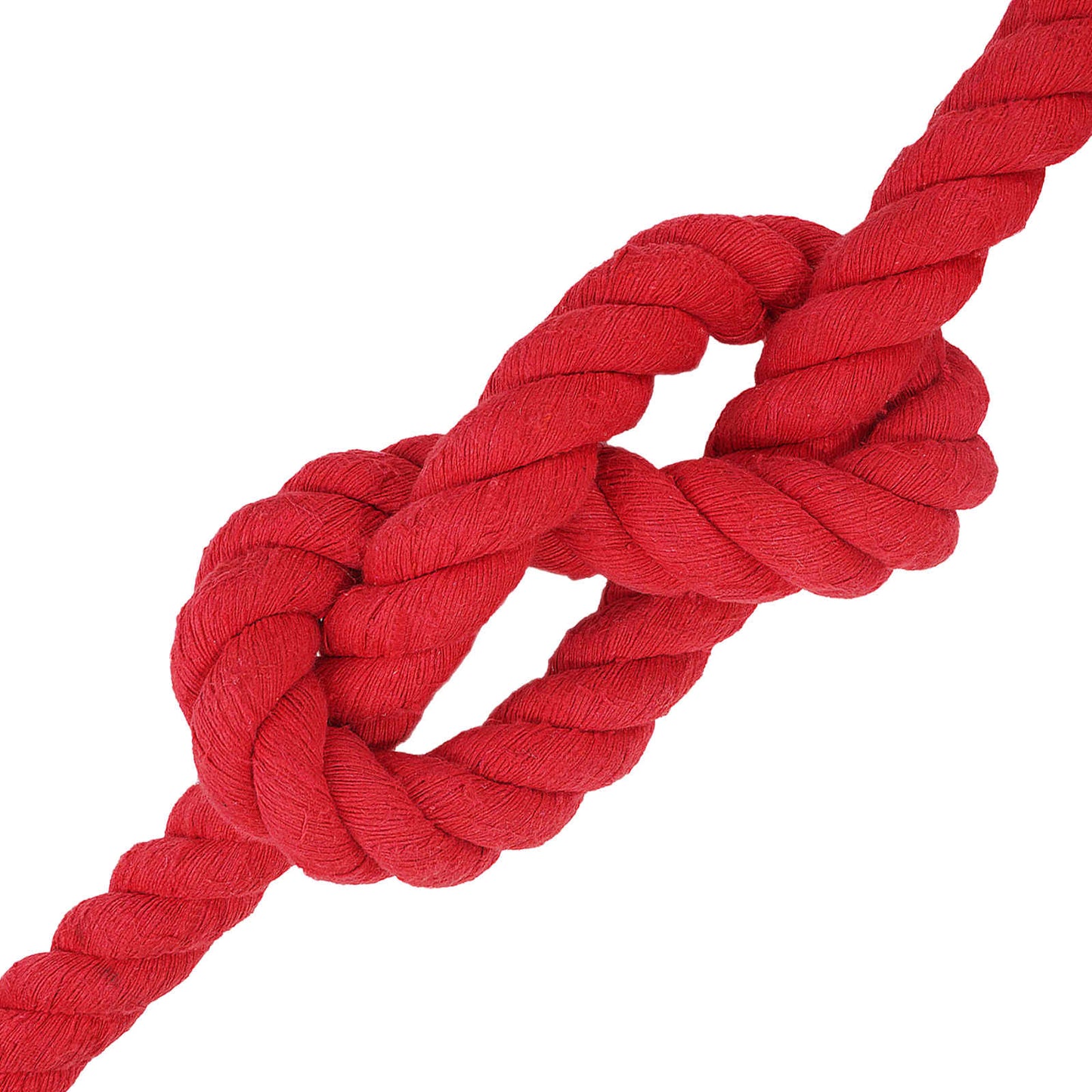 Corda Rosso 4 x 4 x 1000 cm Cotone | homemem39