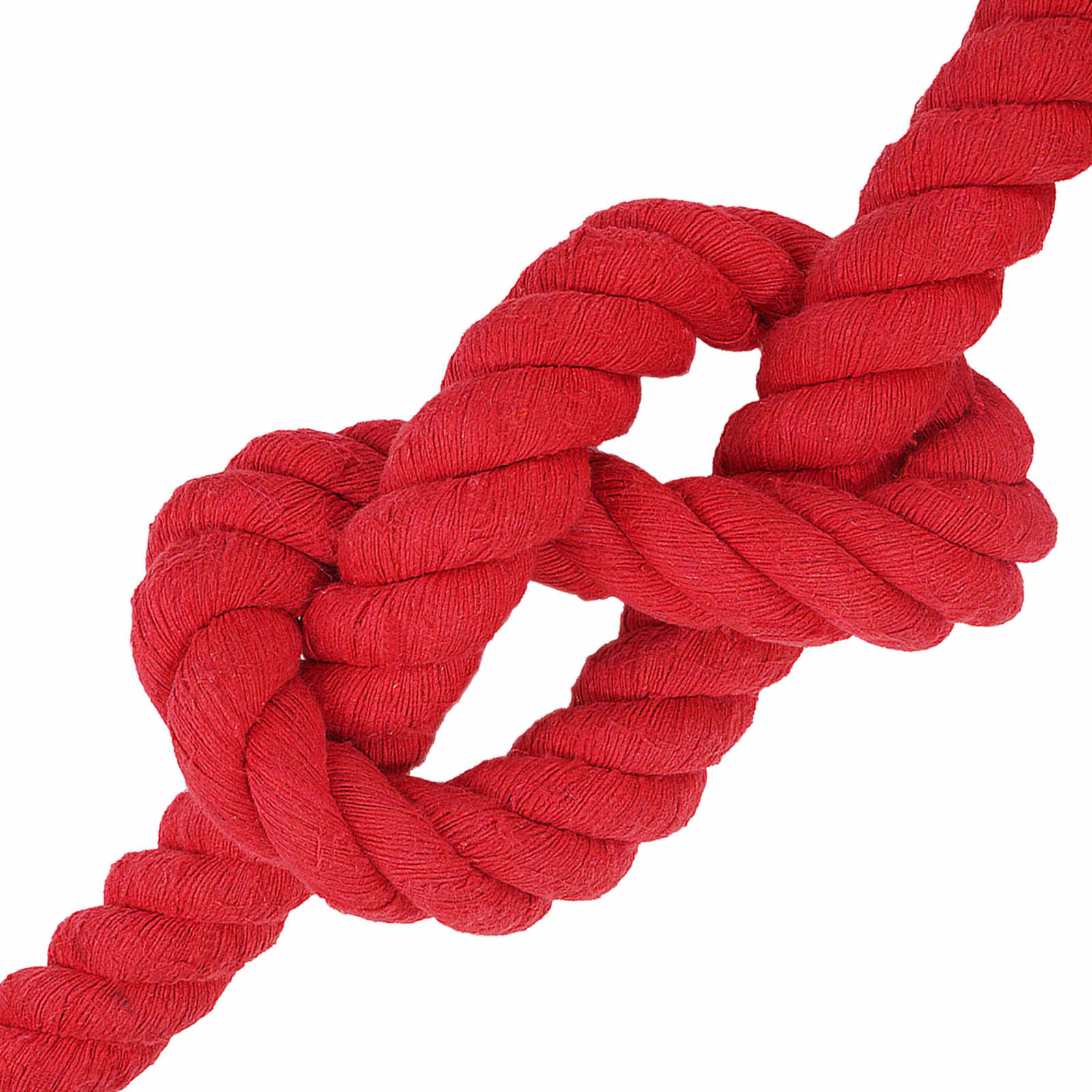 Corda Rosso 6 x 6 x 500 cm Cotone | homemem39