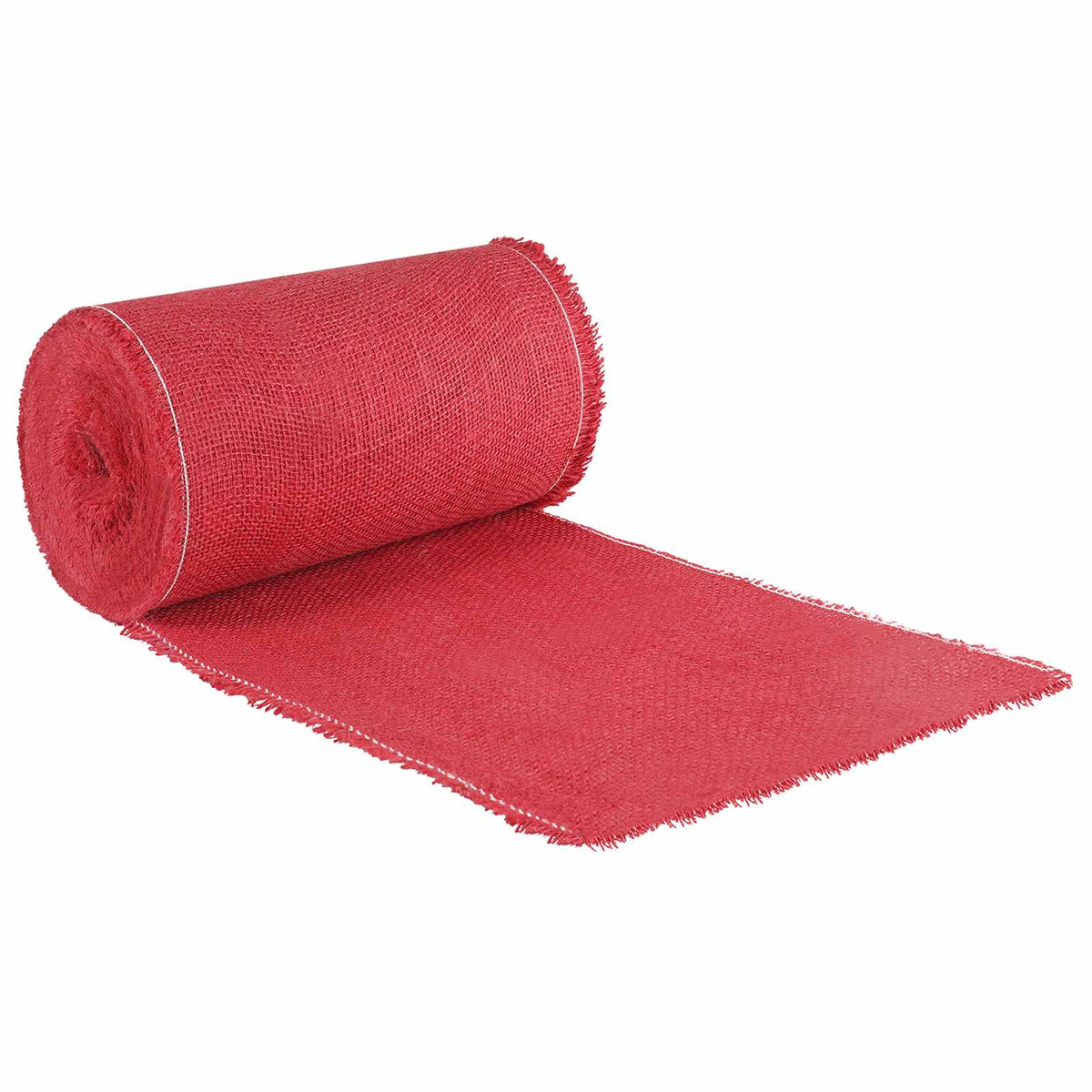 Rotolo di Juta 25 x 1000 cm Rosso