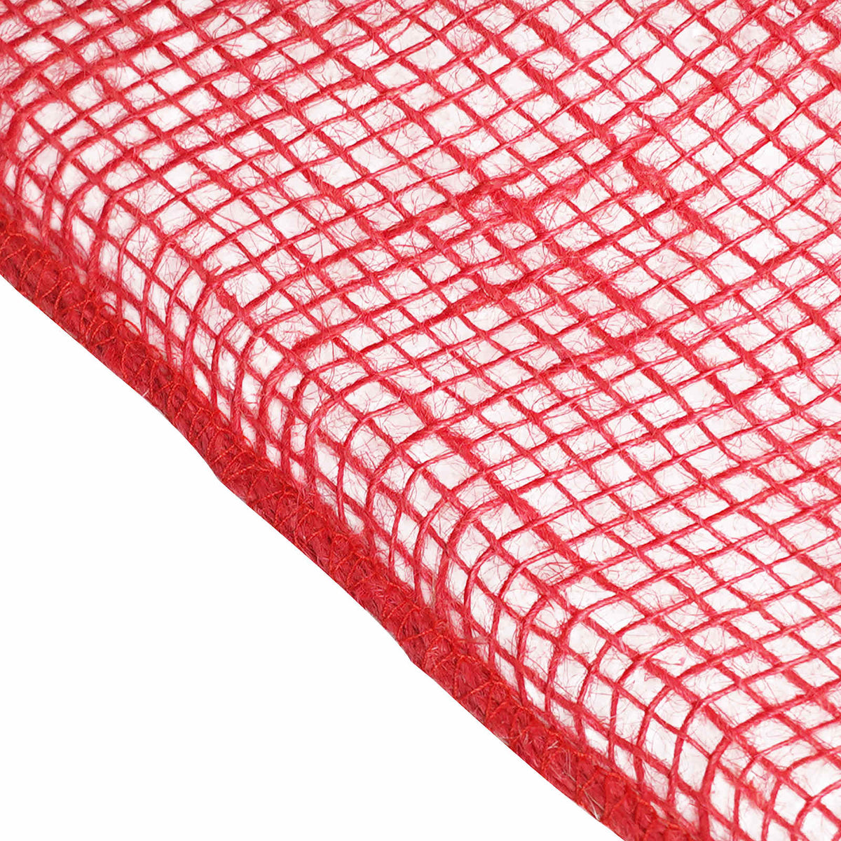 Rotolo di Juta 160 x 1000 cm Rosso | homemem39