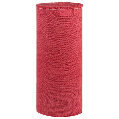 Rotolo di Juta 160 x 1500 cm Rosso | homemem39