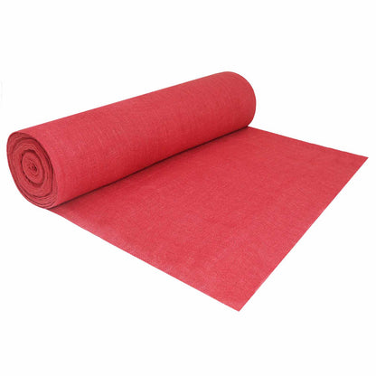 Rotolo di Juta 200 x 1500 cm Rosso | homemem39