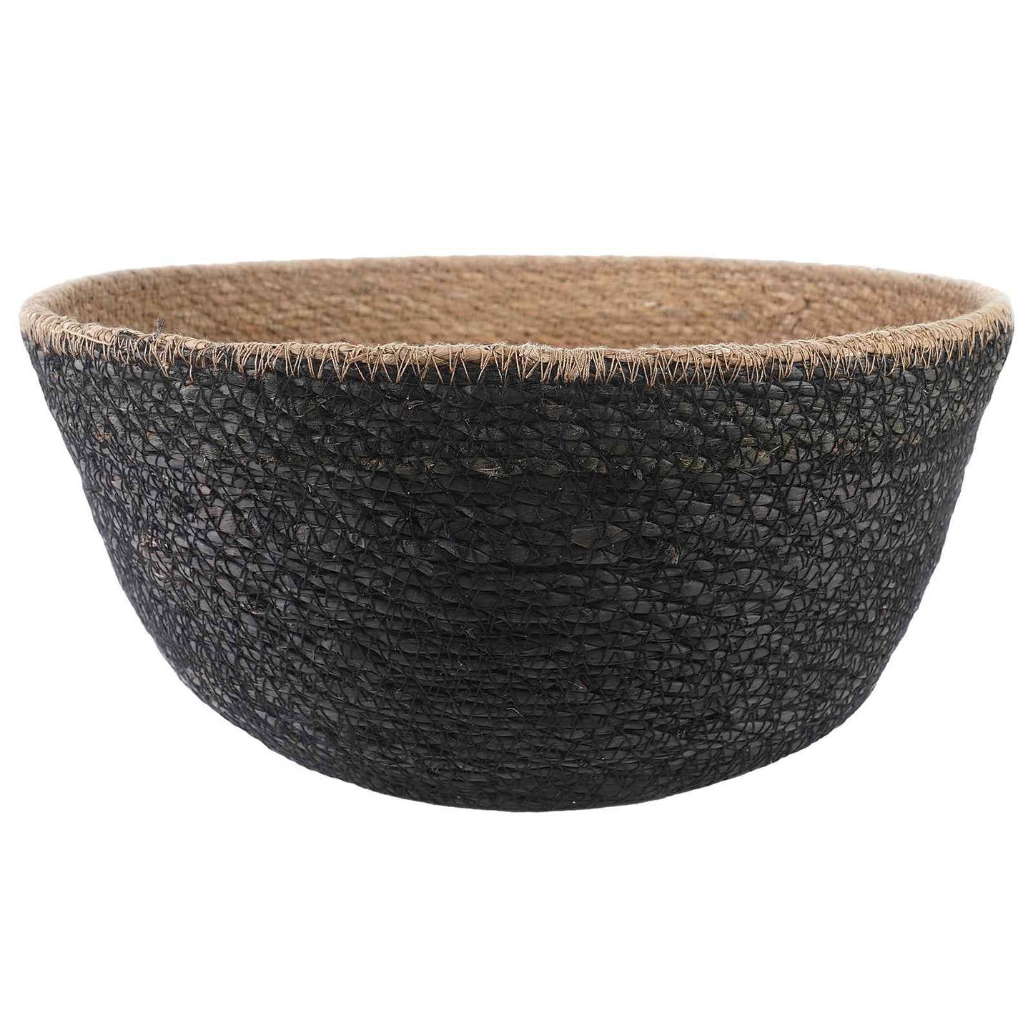 Vaso da fiori con manici 2 pcs Nero Ø 32 x 32 cm | homemem39