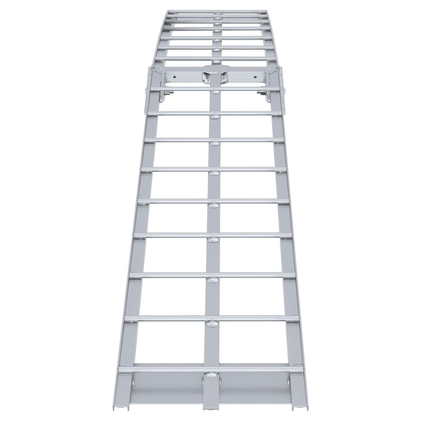 Rampa per Moto Argento 180 x 28 x 5 cm Alluminio