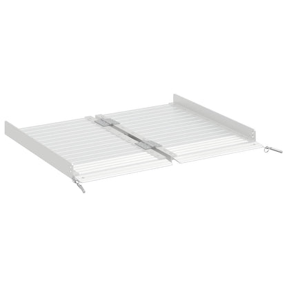 Rampa per sedia a rotelle 270 kg Argento 62 x 73 x 5 cm
