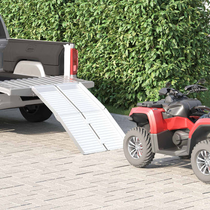 Rampa per sedia a rotelle 270 kg Argento 270 kg Alluminio