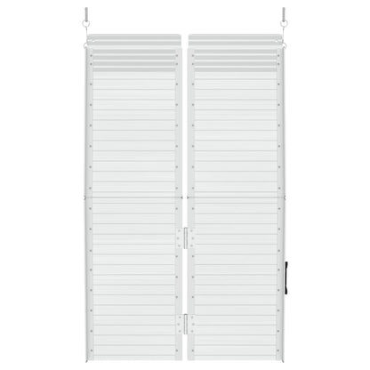 Rampa per Sedia a Rotelle Argento 92 x 73 x 5 cm Alluminio