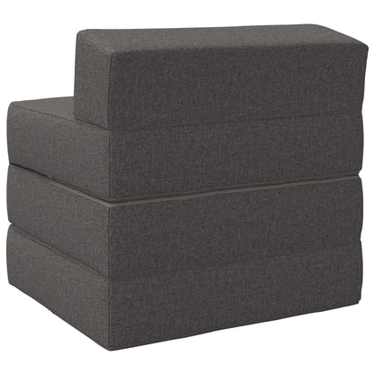 Divano Letto Pieghevole Grigio Chiaro 70 x 60 x 63 cm Tessuto | homemem39
