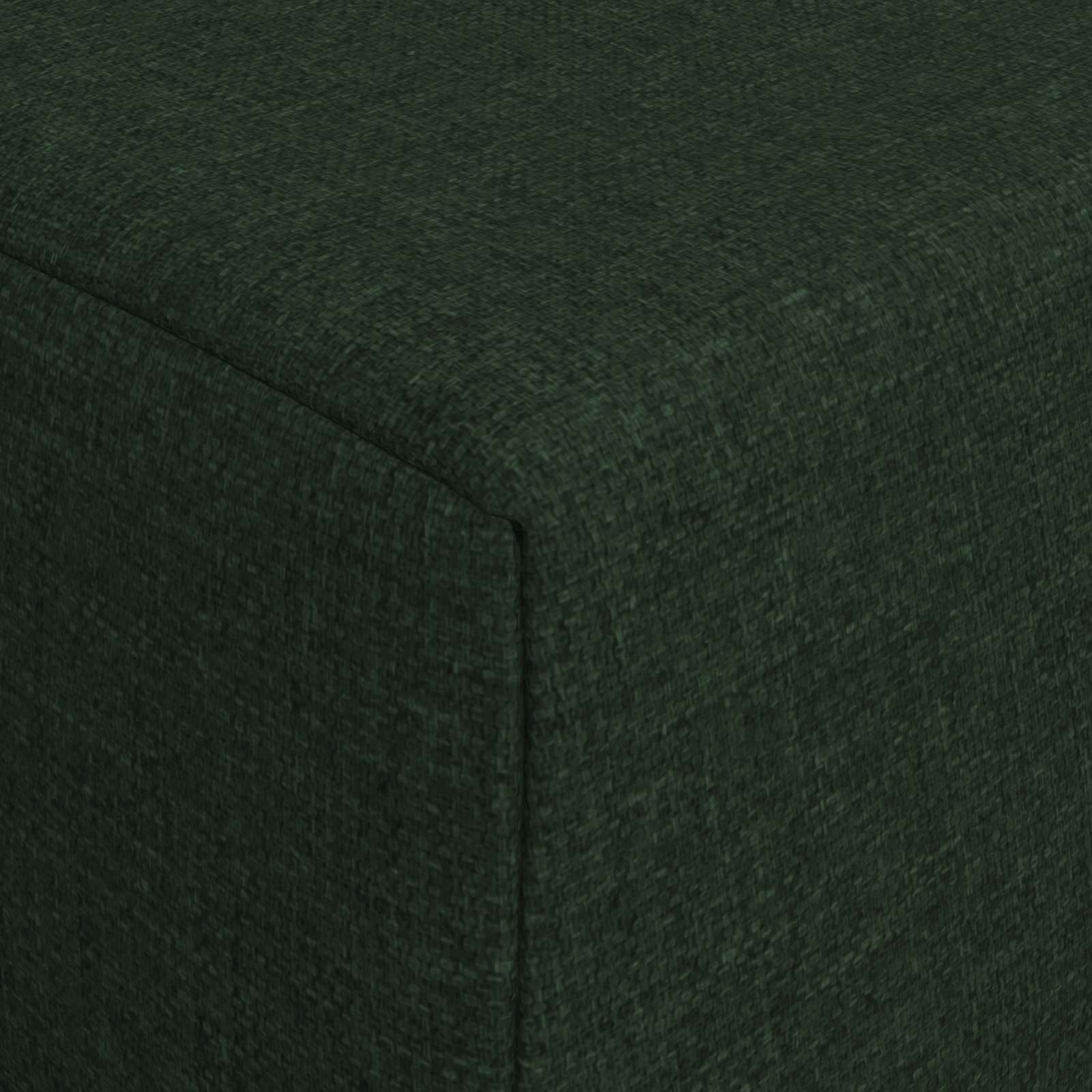 Divano Letto Pieghevole Verde Scuro 200 x 70 x 15 cm Tessuto | homemem39