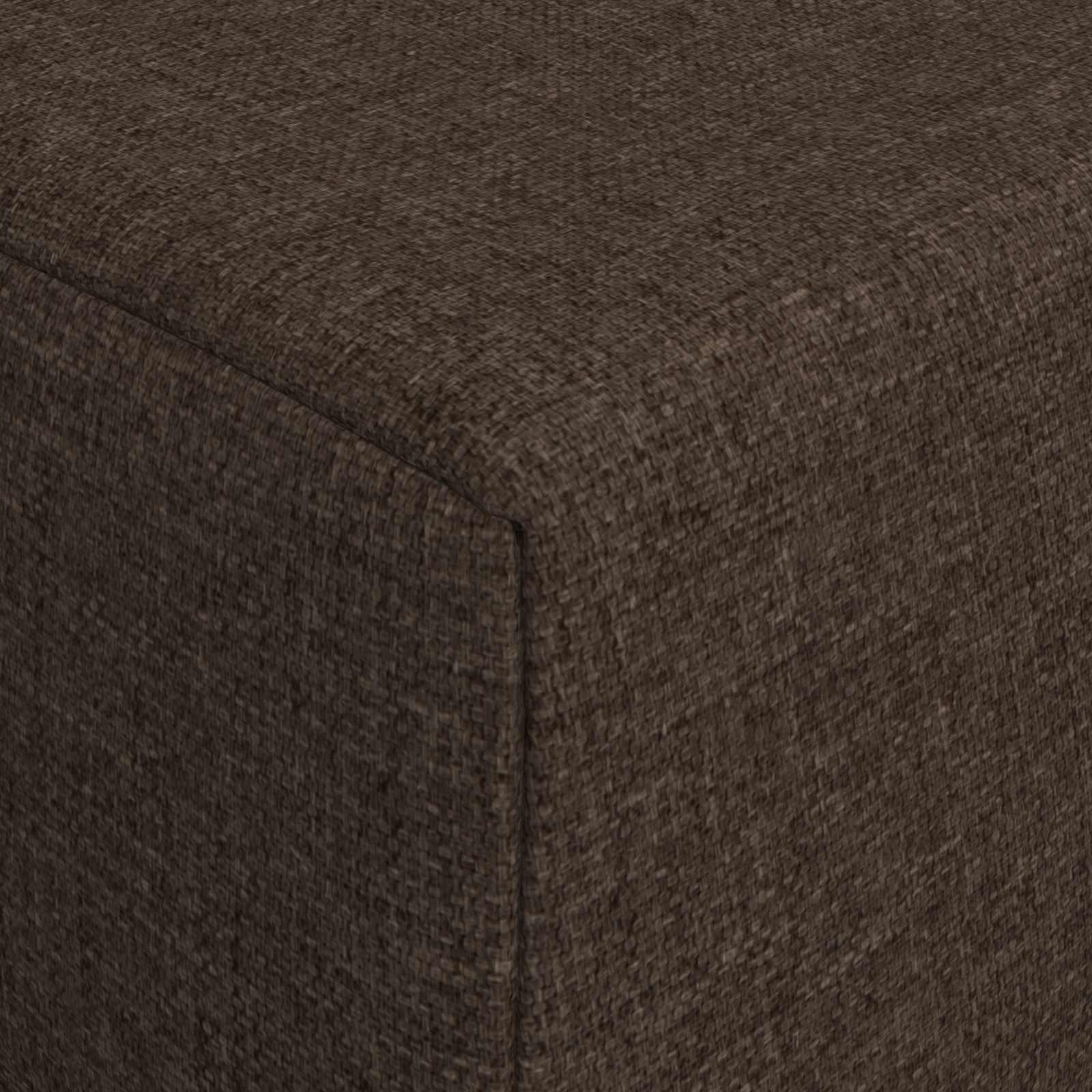 Divano Letto Pieghevole Tortora 200 x 70 x 15 cm Tessuto | homemem39