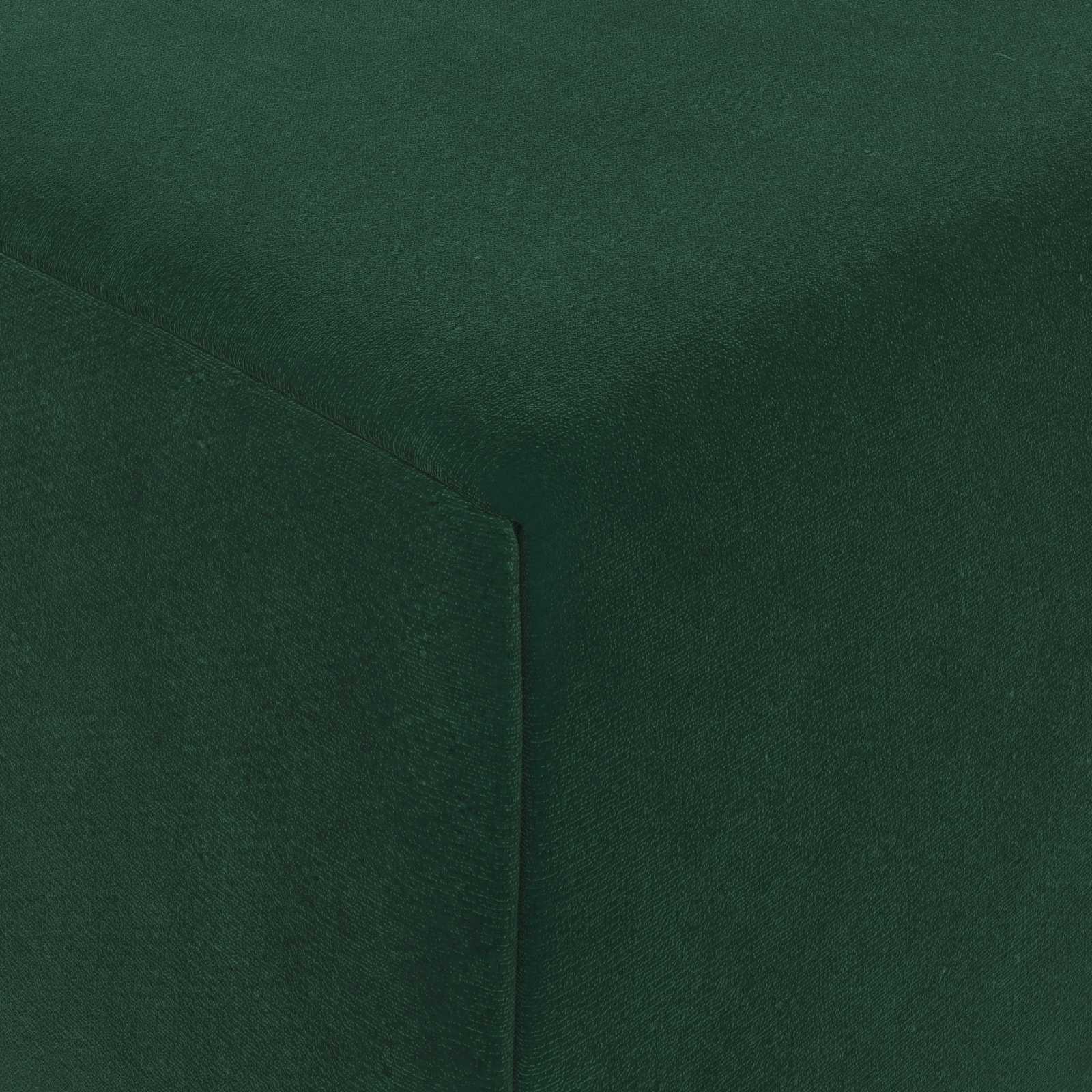 Divano Letto Pieghevole Verde Scuro 200 x 70 x 15 cm Velluto | homemem39