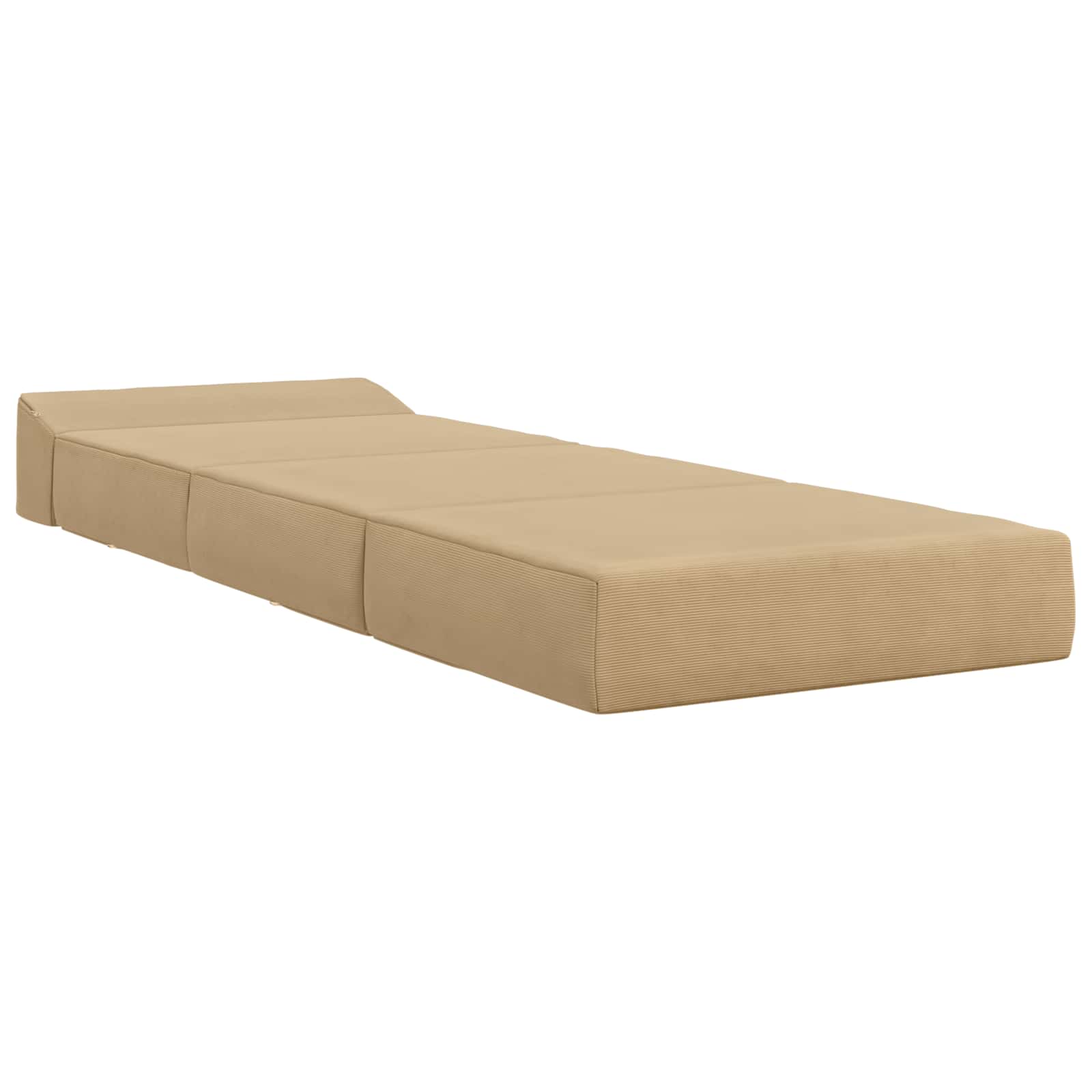 Divano Letto Pieghevole Grigio Verde Chiaro 200 x 70 x 15 cm | homemem39