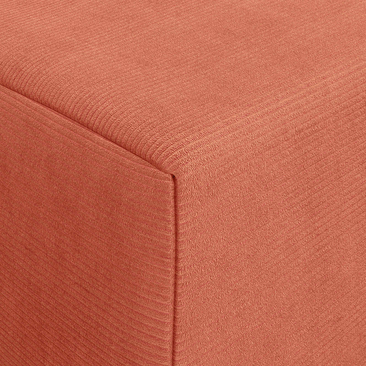 Divano Letto Pieghevole 2 posto Rosso Arancio 70 x 60 x 63 cm
