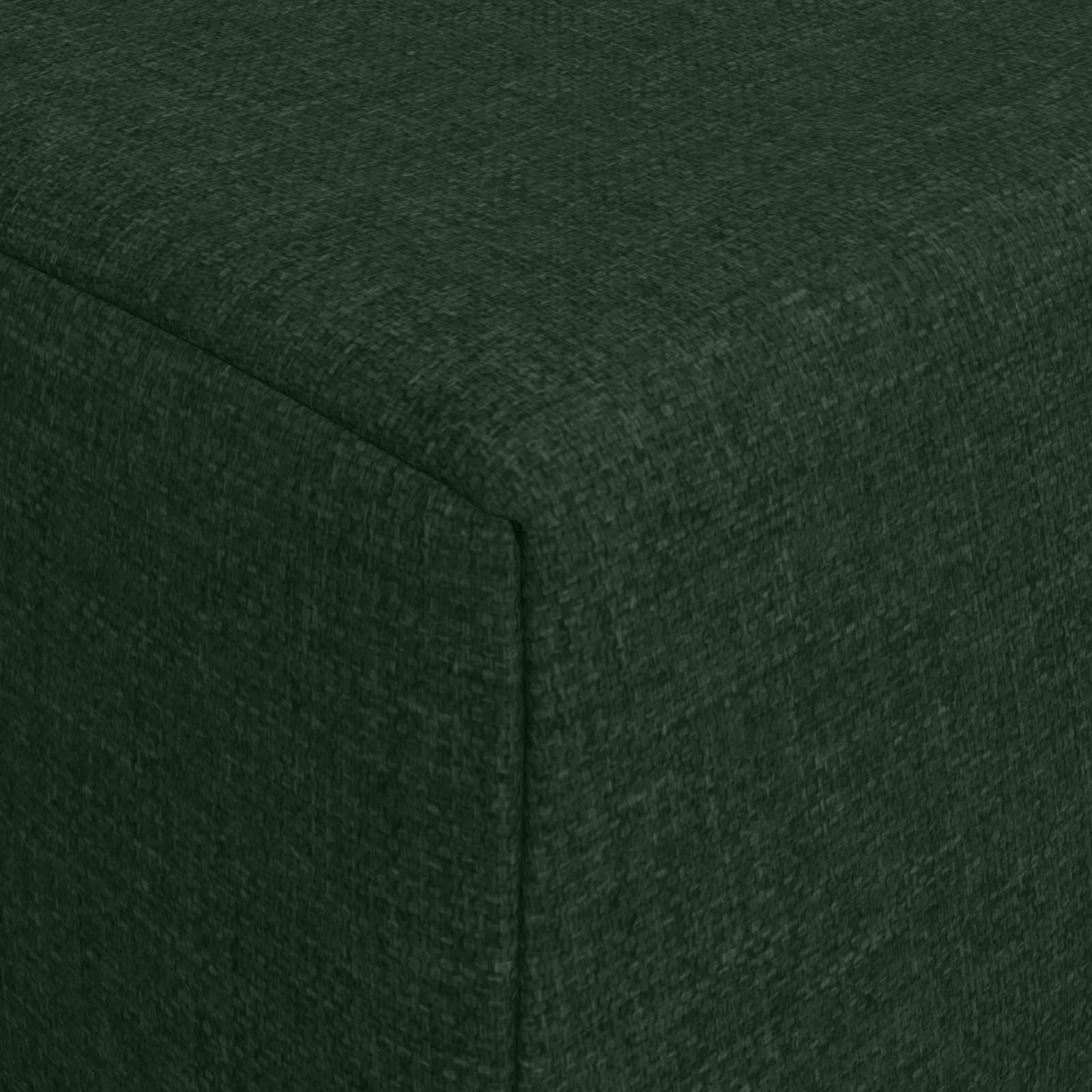 Divano Letto Pieghevole Verde Scuro 200 x 70 x 10 cm Tessuto | homemem39