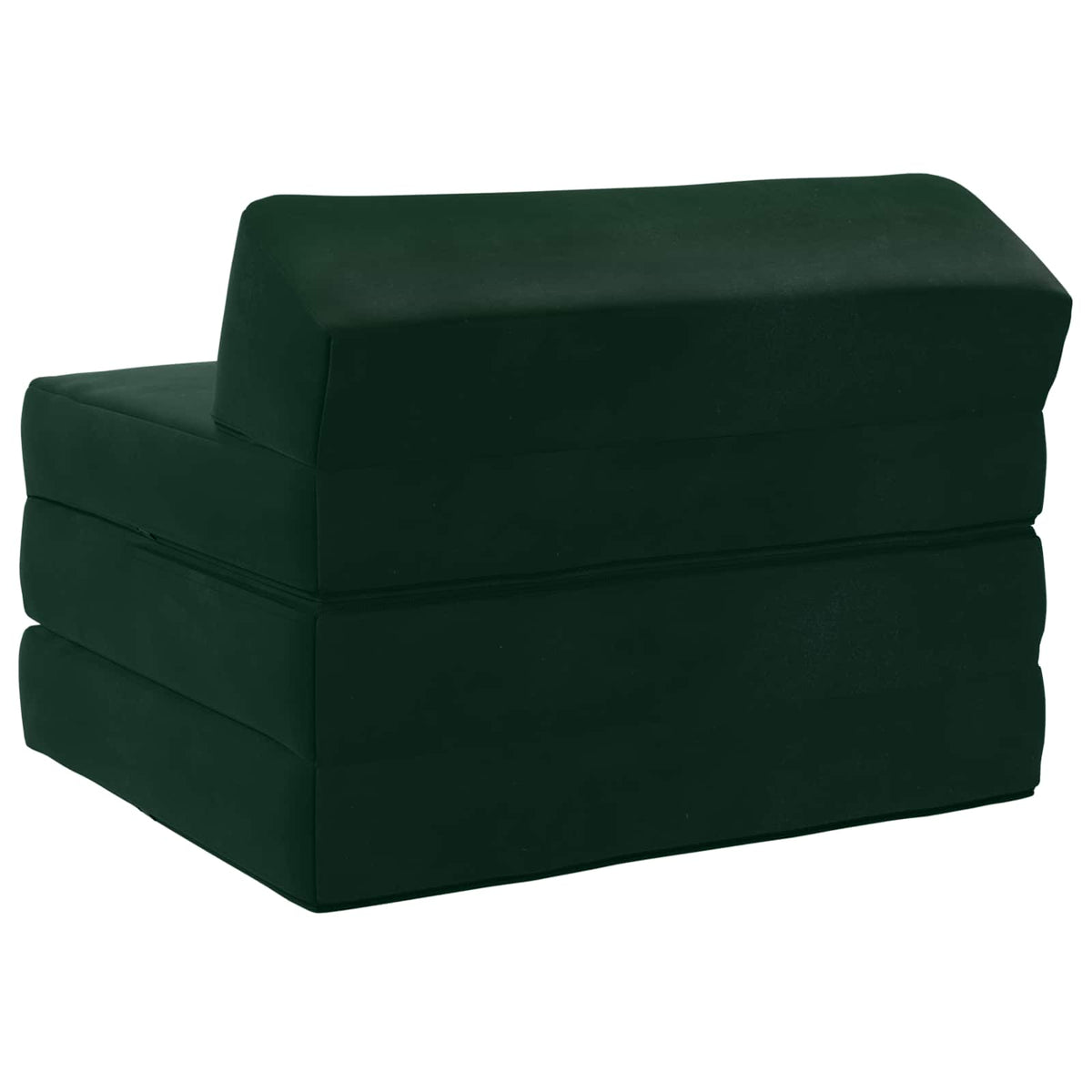 Divano Letto Pieghevole Verde Scuro 70 x 60 x 49 cm Velluto