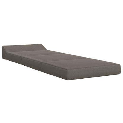 Divano Letto Pieghevole Grigio Chiaro 200 x 70 x 10 cm | homemem39