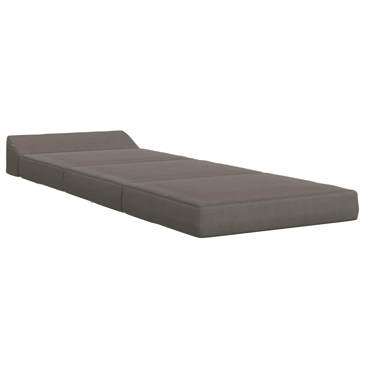 Divano Letto Pieghevole 2 posto Grigio Chiaro 70 x 60 x 49 cm