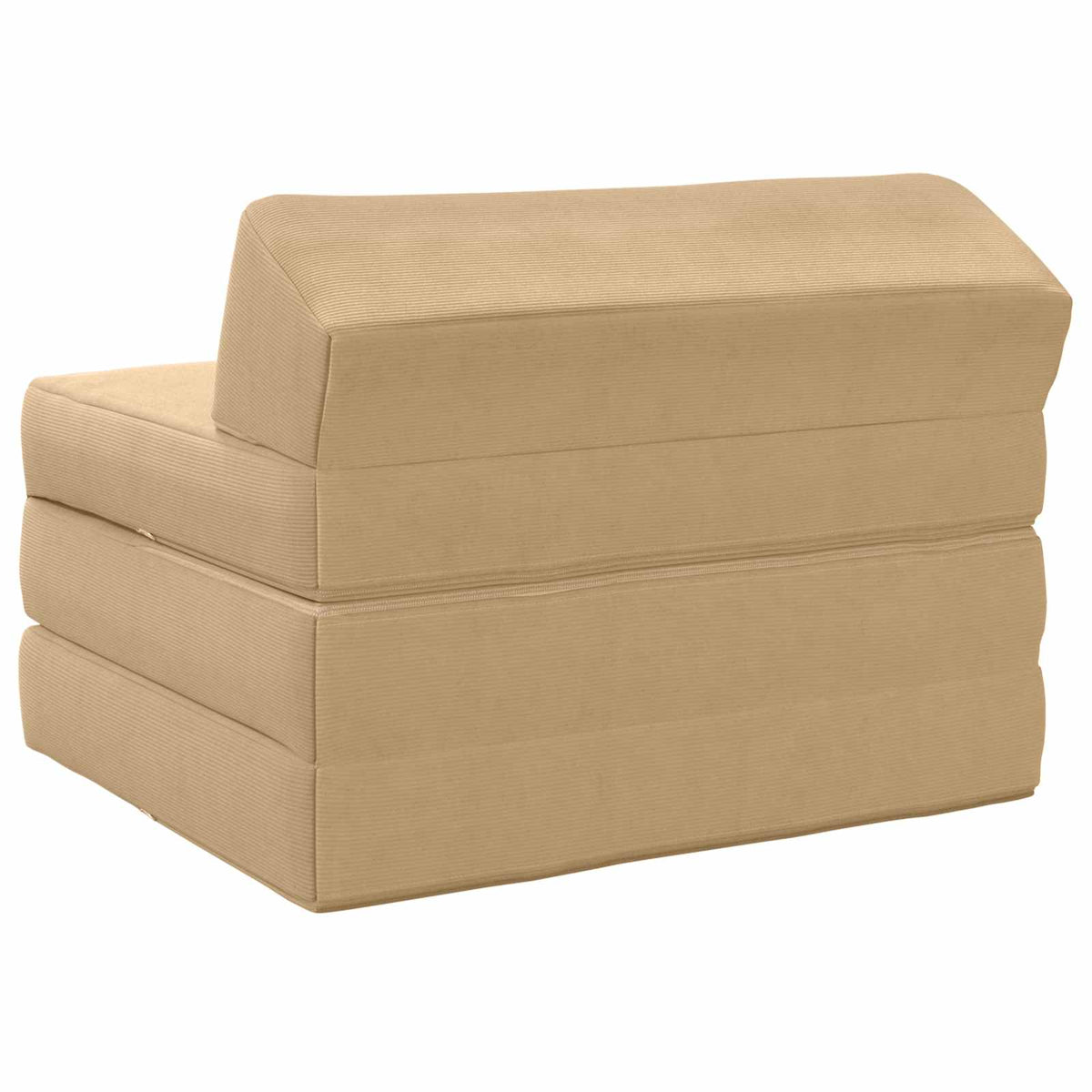 Divano Letto Pieghevole 2 posto Verde Grigio 70 x 60 x 49 cm