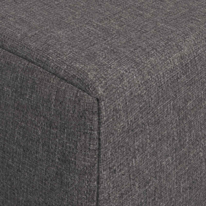 Divano Letto Pieghevole Grigio Chiaro 120 x 60 x 49 cm Tessuto