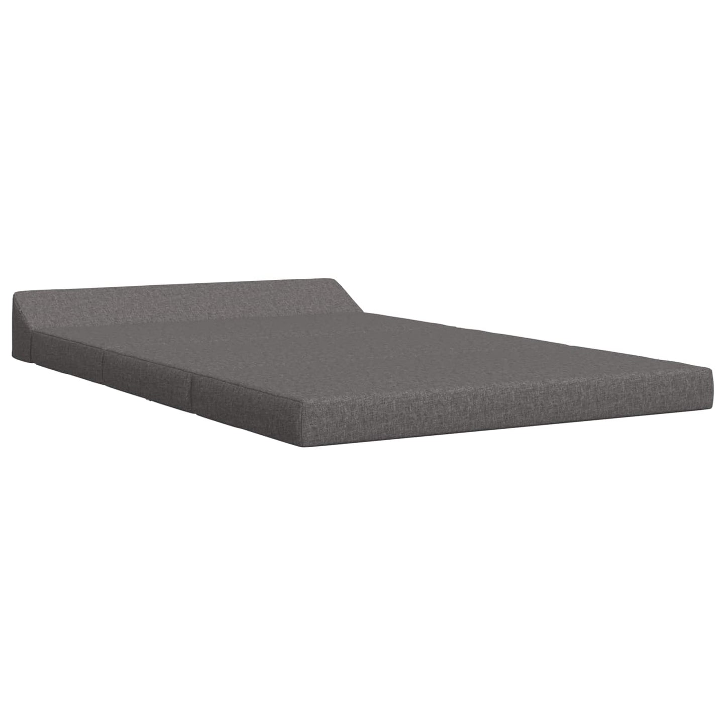 Divano Letto Pieghevole Grigio Chiaro 120 x 60 x 49 cm Tessuto | homemem39