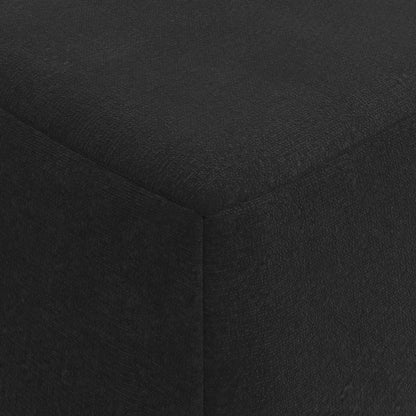 Divano Letto Pieghevole Nero 120 x 60 x 49 cm Tessuto