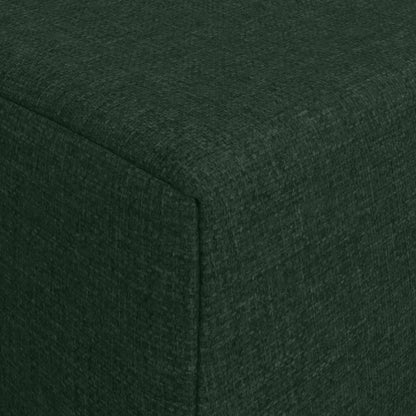 Divano Letto Pieghevole Verde Scuro 120 x 60 x 49 cm Tessuto