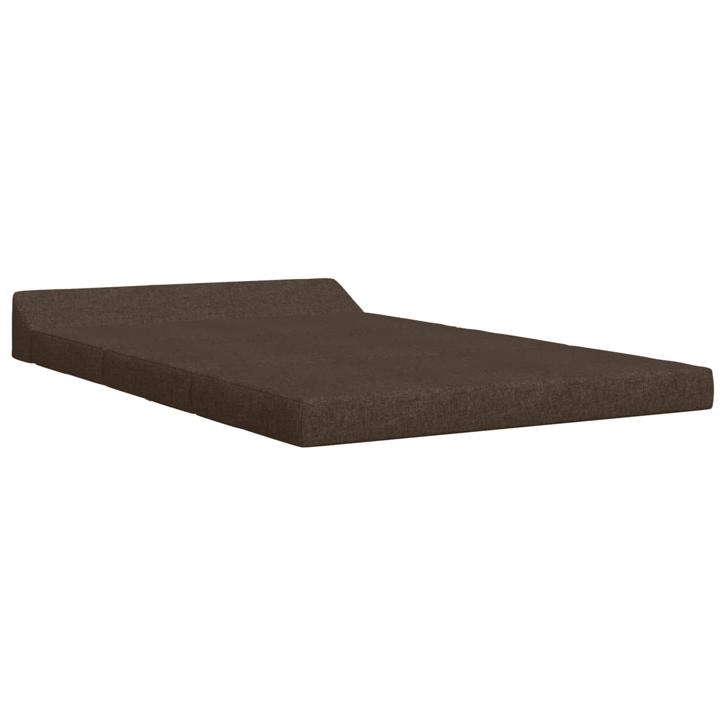 Divano Letto Pieghevole Tortora 120 x 60 x 49 cm Tessuto