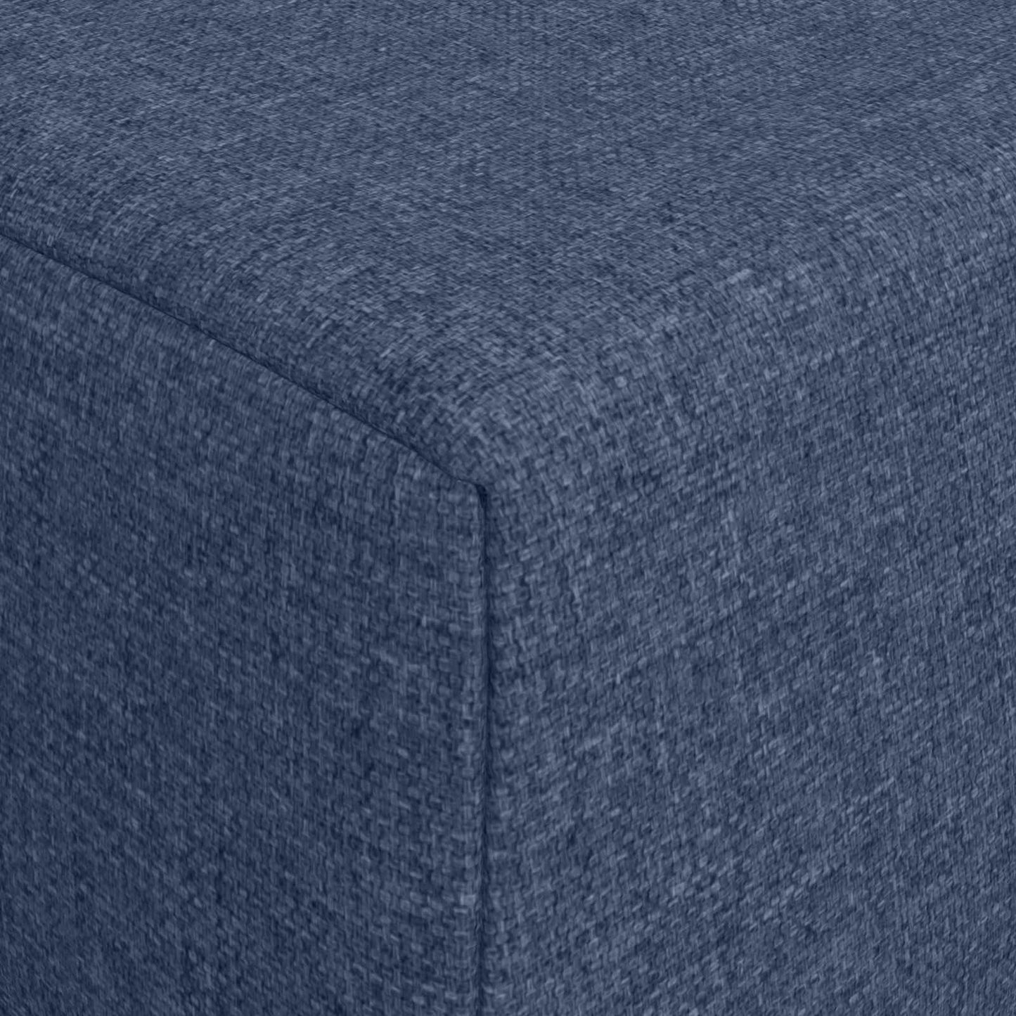 Divano Letto Pieghevole Blu 120 x 60 x 49 cm Tessuto