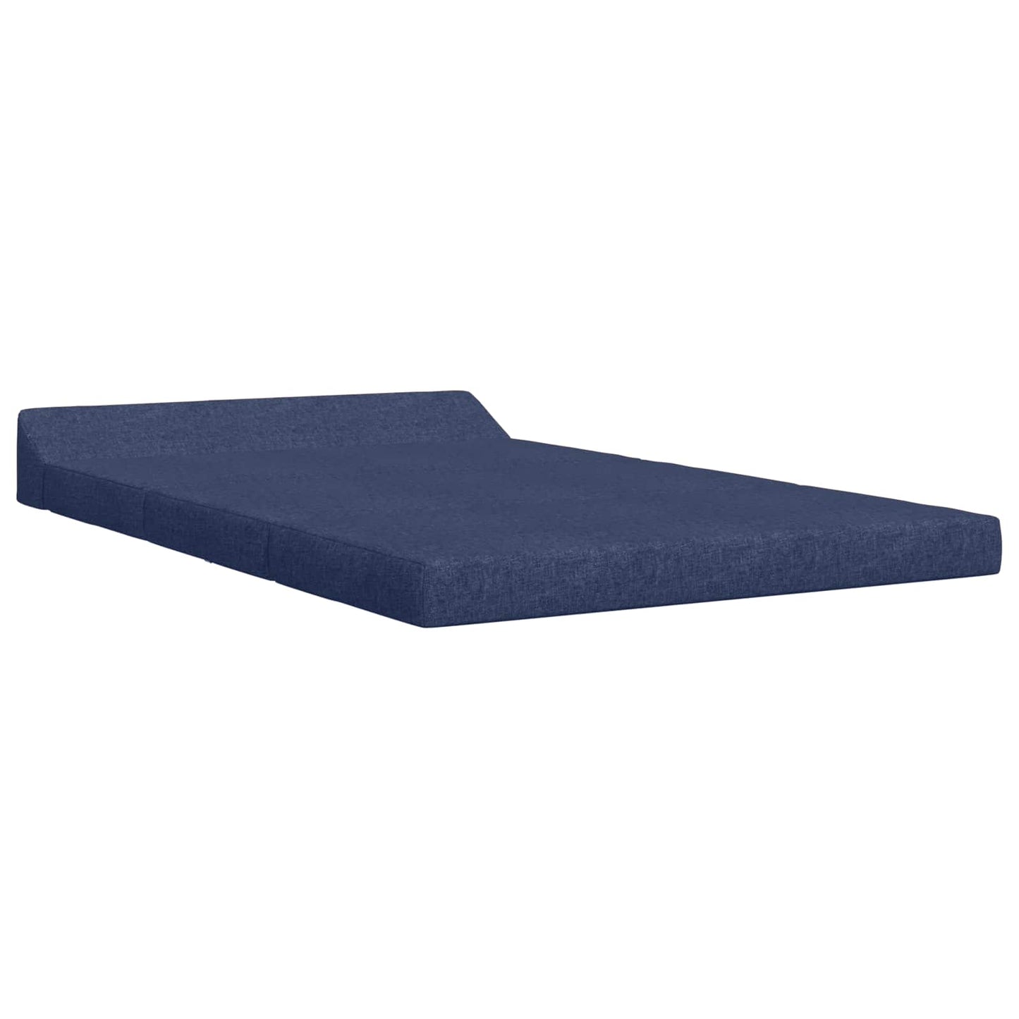 Divano Letto Pieghevole Blu 120 x 60 x 49 cm Tessuto | homemem39
