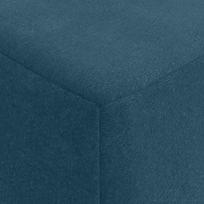 Divano Letto Pieghevole Blu 120 x 60 x 49 cm Tessuto