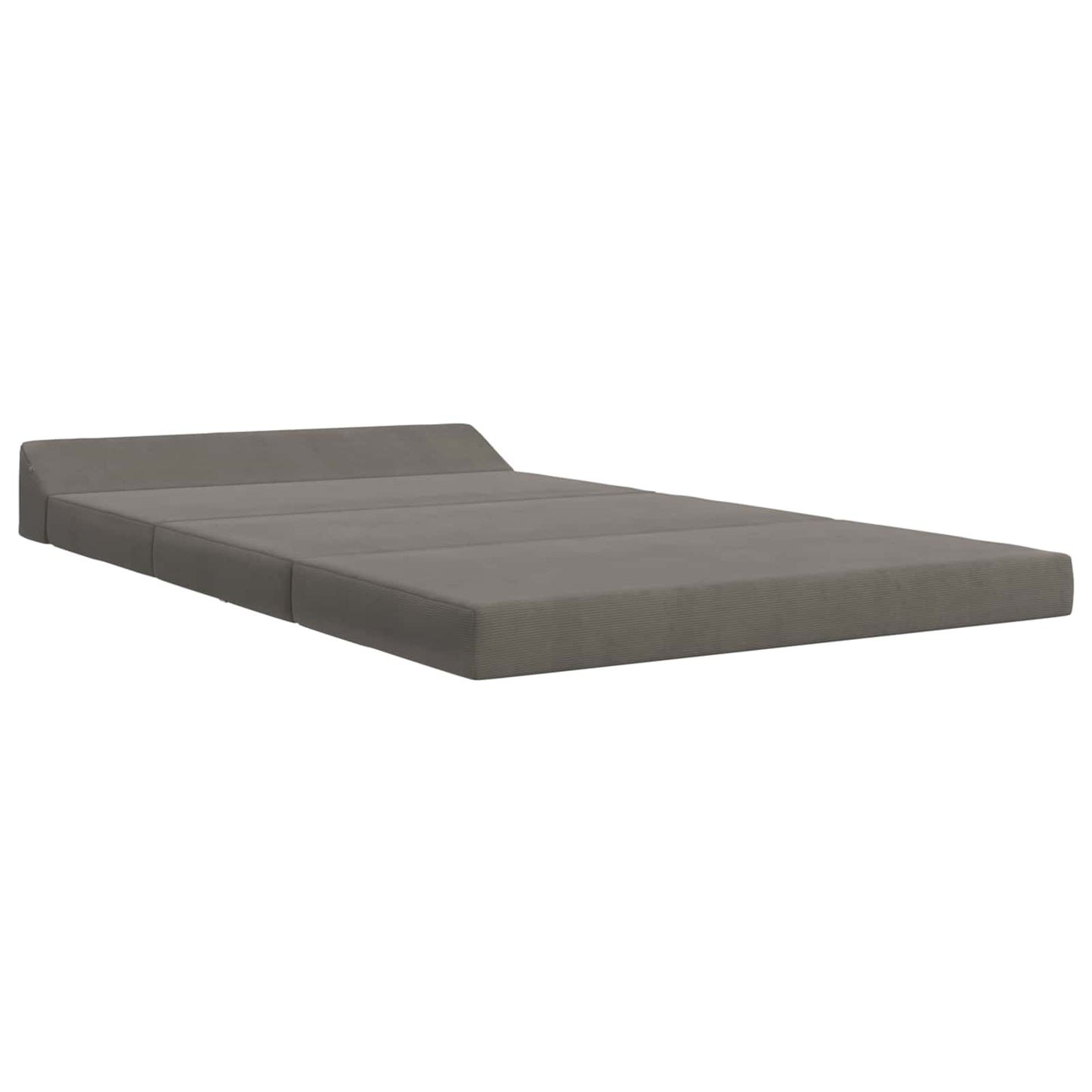 Divano Letto Pieghevole Grigio Chiaro 120 x 60 x 49 cm Tessuto | homemem39
