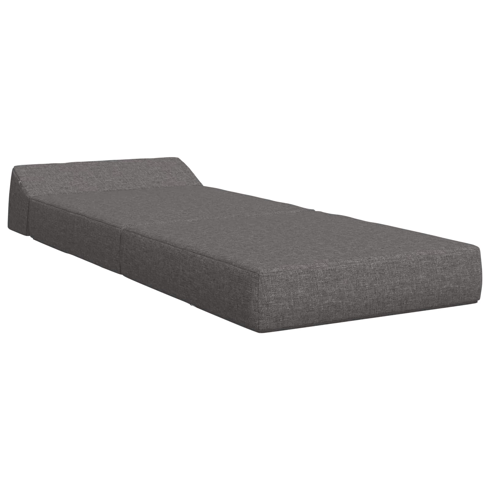Divano Letto Pieghevole Grigio Chiaro 60 x 70 x 41 cm Tessuto | homemem39