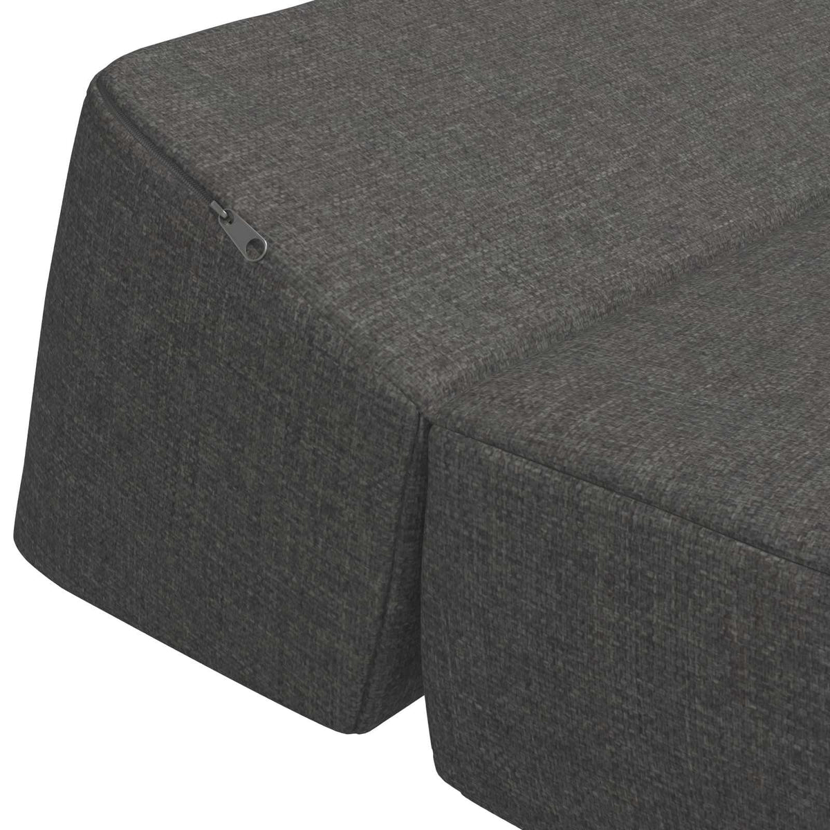Divano Letto Pieghevole Grigio Scuro 60 x 70 x 41 cm Tessuto