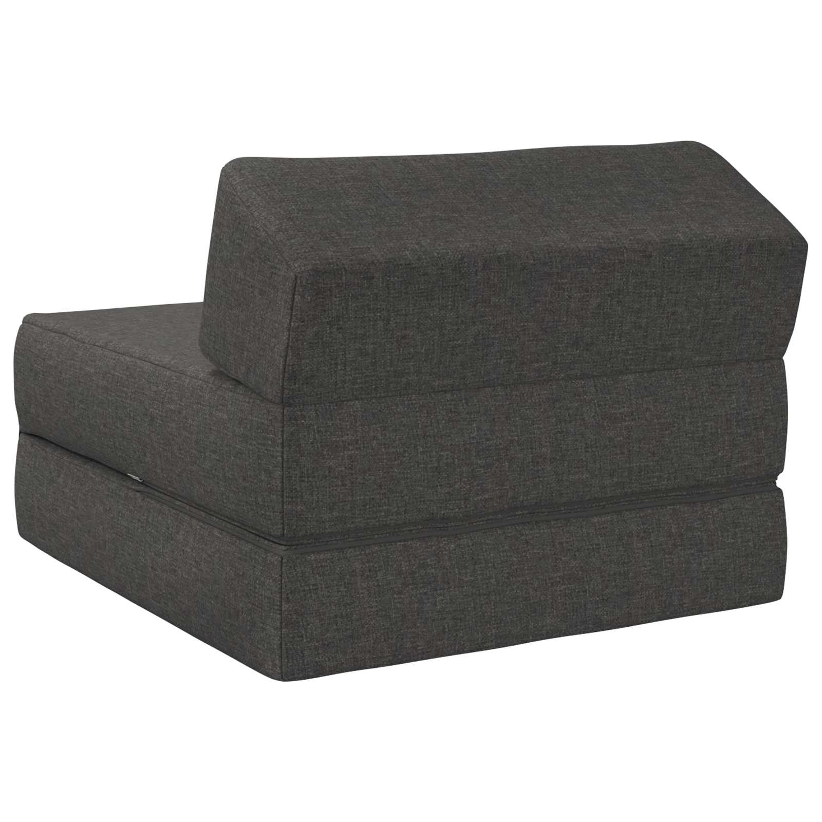 Divano Letto Pieghevole Grigio Scuro 60 x 70 x 41 cm Tessuto | homemem39