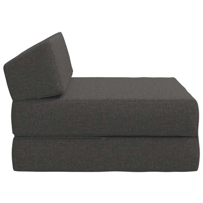 Divano Letto Pieghevole Grigio Scuro 60 x 70 x 41 cm Tessuto | homemem39