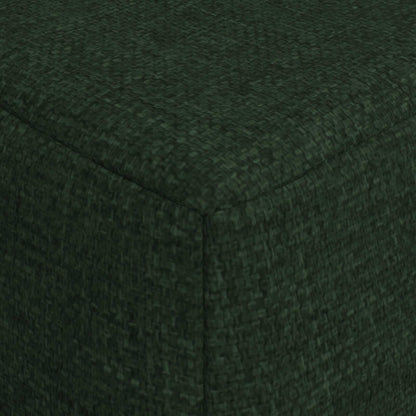 Divano Letto Pieghevole Verde Scuro 60 x 70 x 41 cm Tessuto | homemem39