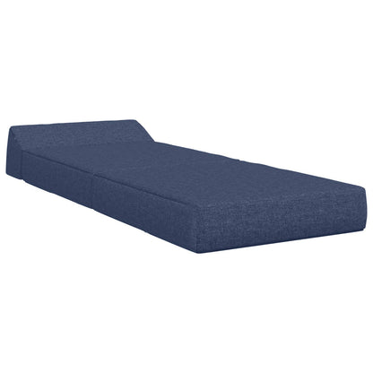 Divano Letto Pieghevole Blu 60 x 70 x 41 cm Tessuto | homemem39