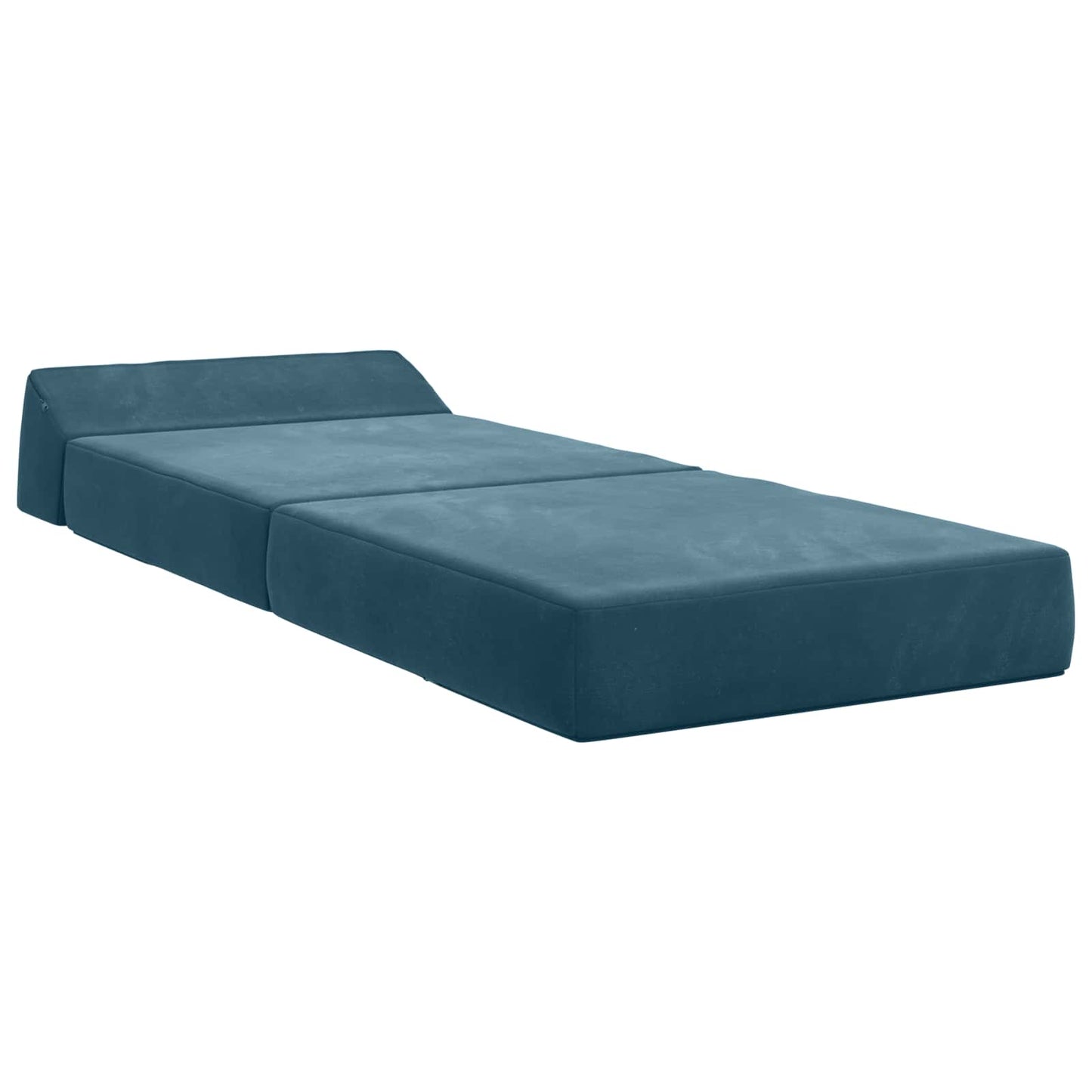 Divano Letto Pieghevole Blu 60 x 70 x 41 cm Tessuto | homemem39