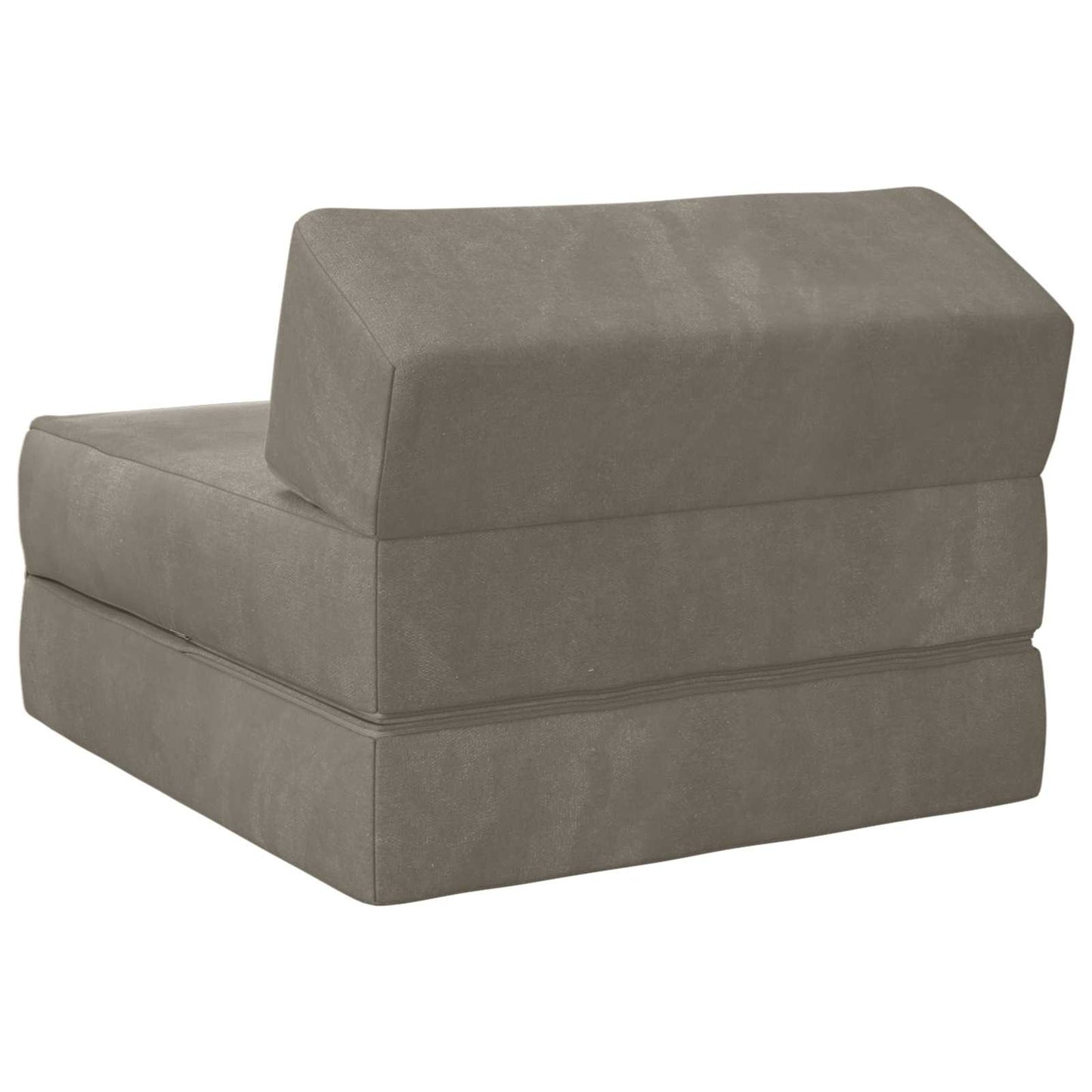 Divano Letto Pieghevole Grigio Chiaro 60 x 70 x 41 cm Tessuto | homemem39