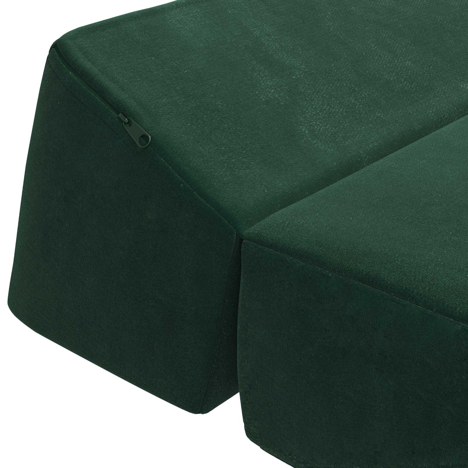 Divano Letto Pieghevole Verde Scuro 60 x 70 x 41 cm Tessuto | homemem39