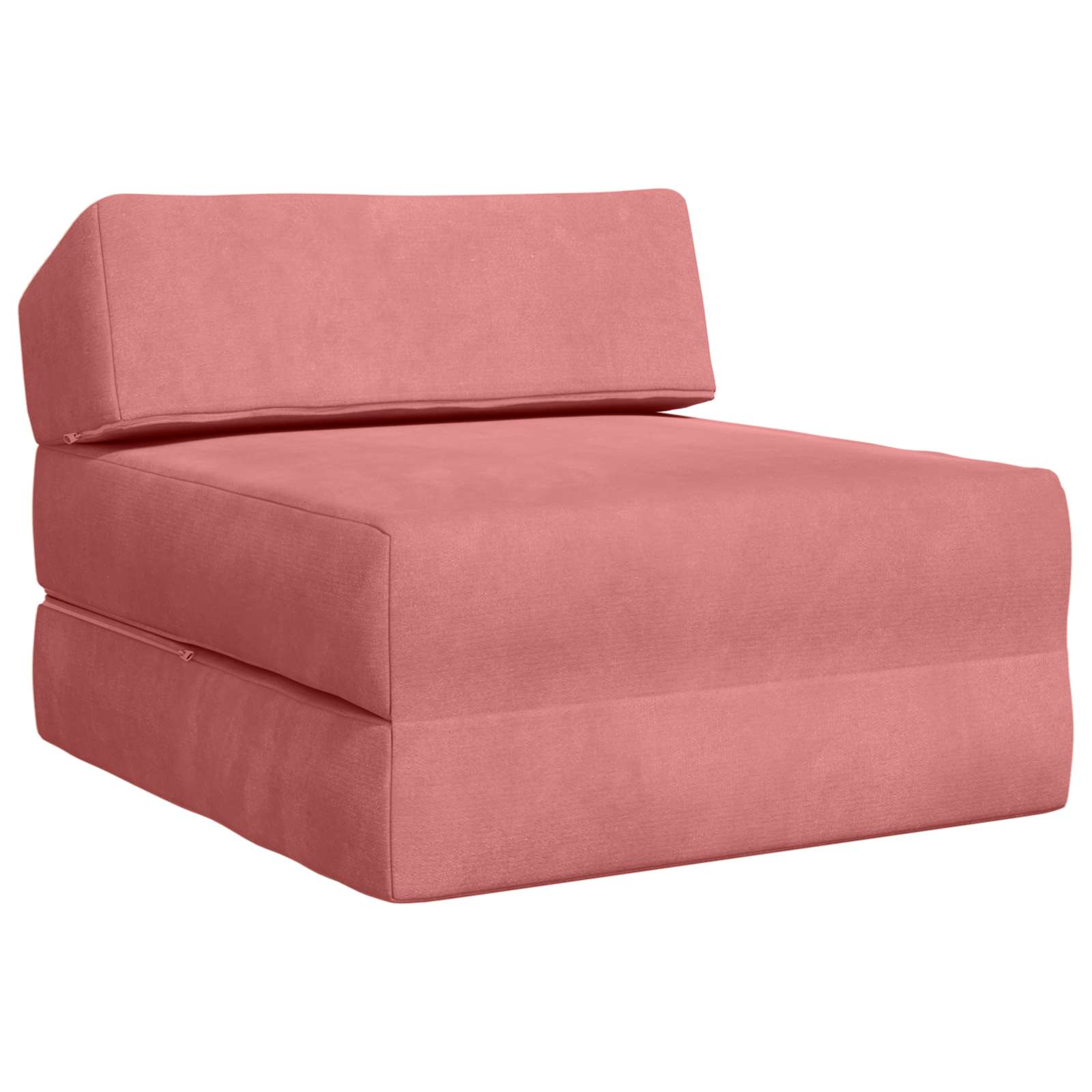 Divano Letto Pieghevole Rosa 60 x 70 x 41 cm Tessuto | homemem39