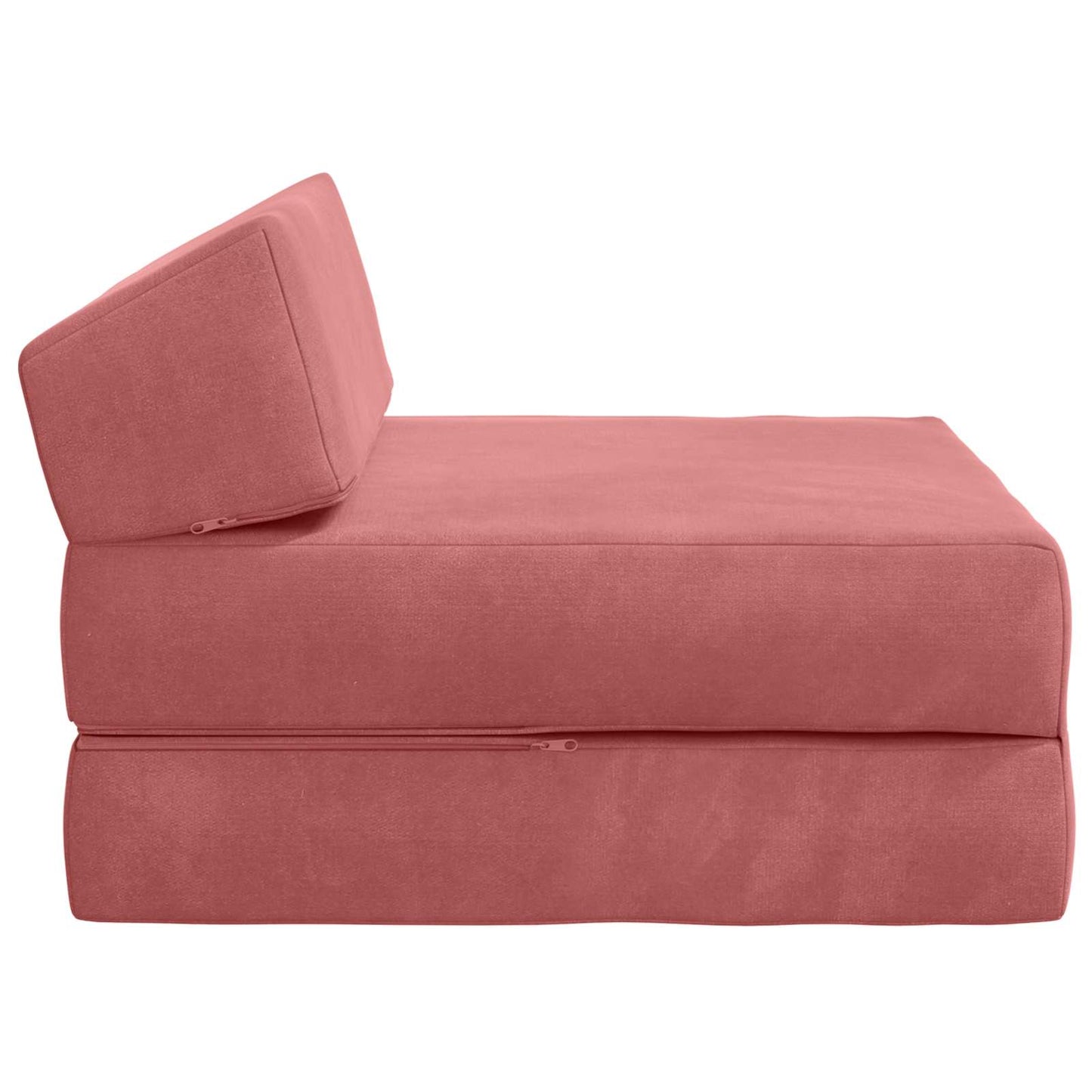 Divano Letto Pieghevole Rosa 60 x 70 x 41 cm Tessuto | homemem39
