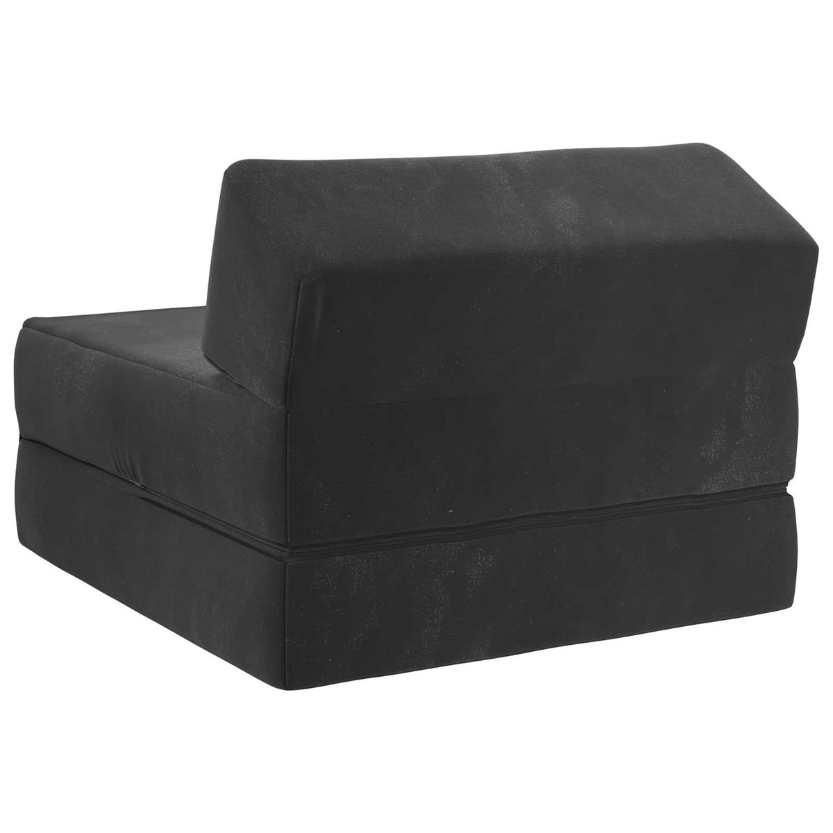 Divano Letto Pieghevole Nero 60 x 70 x 41 cm Tessuto