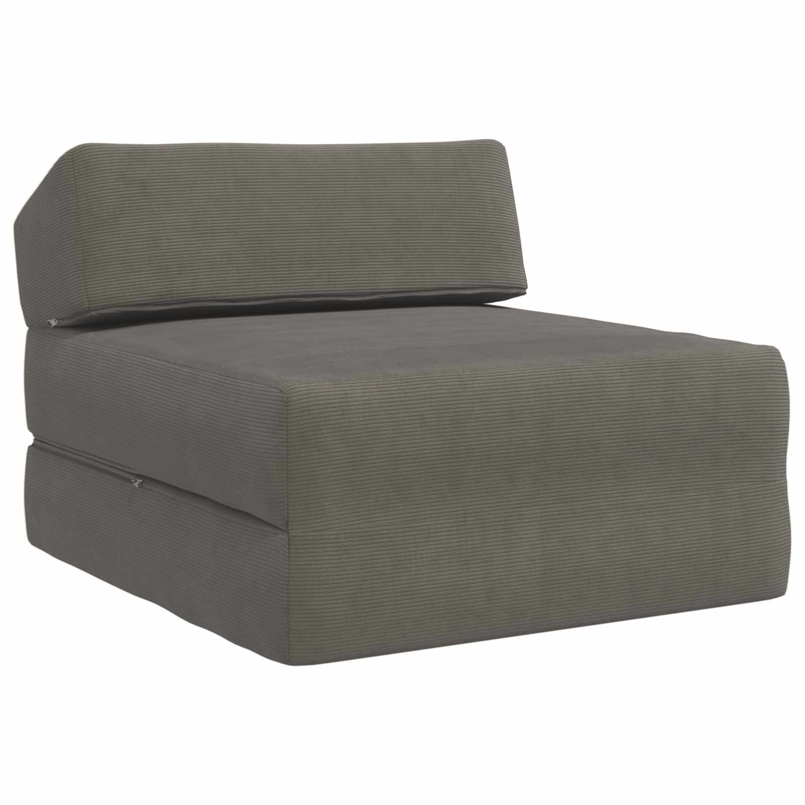 Divano Letto Pieghevole Grigio Chiaro 60 x 70 x 41 cm Tessuto | homemem39