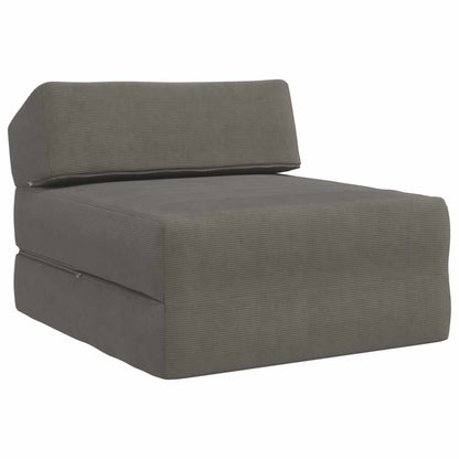 Divano Letto Pieghevole Grigio Chiaro 60 x 70 x 41 cm Tessuto | homemem39