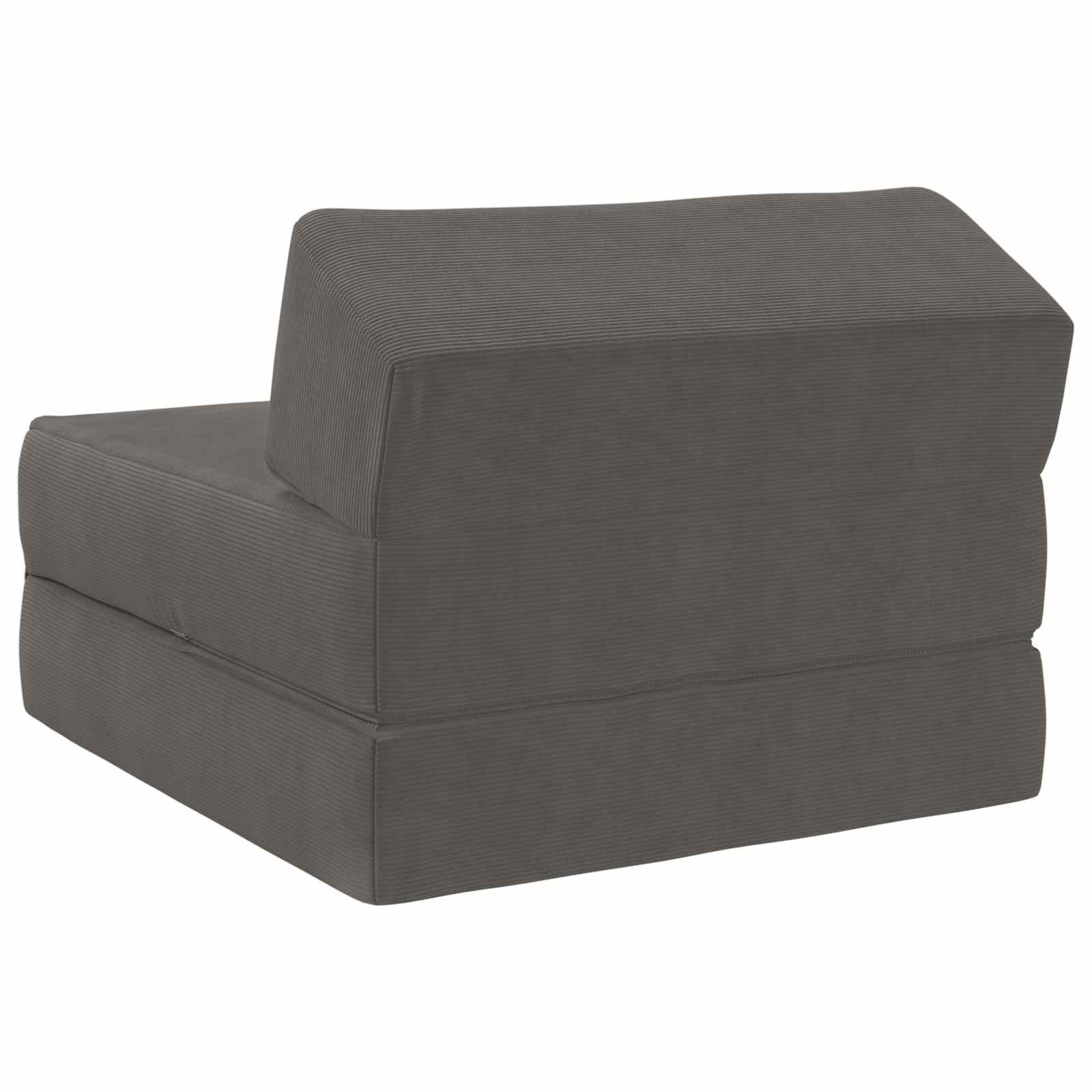 Divano Letto Pieghevole Grigio Chiaro 60 x 70 x 41 cm Tessuto | homemem39