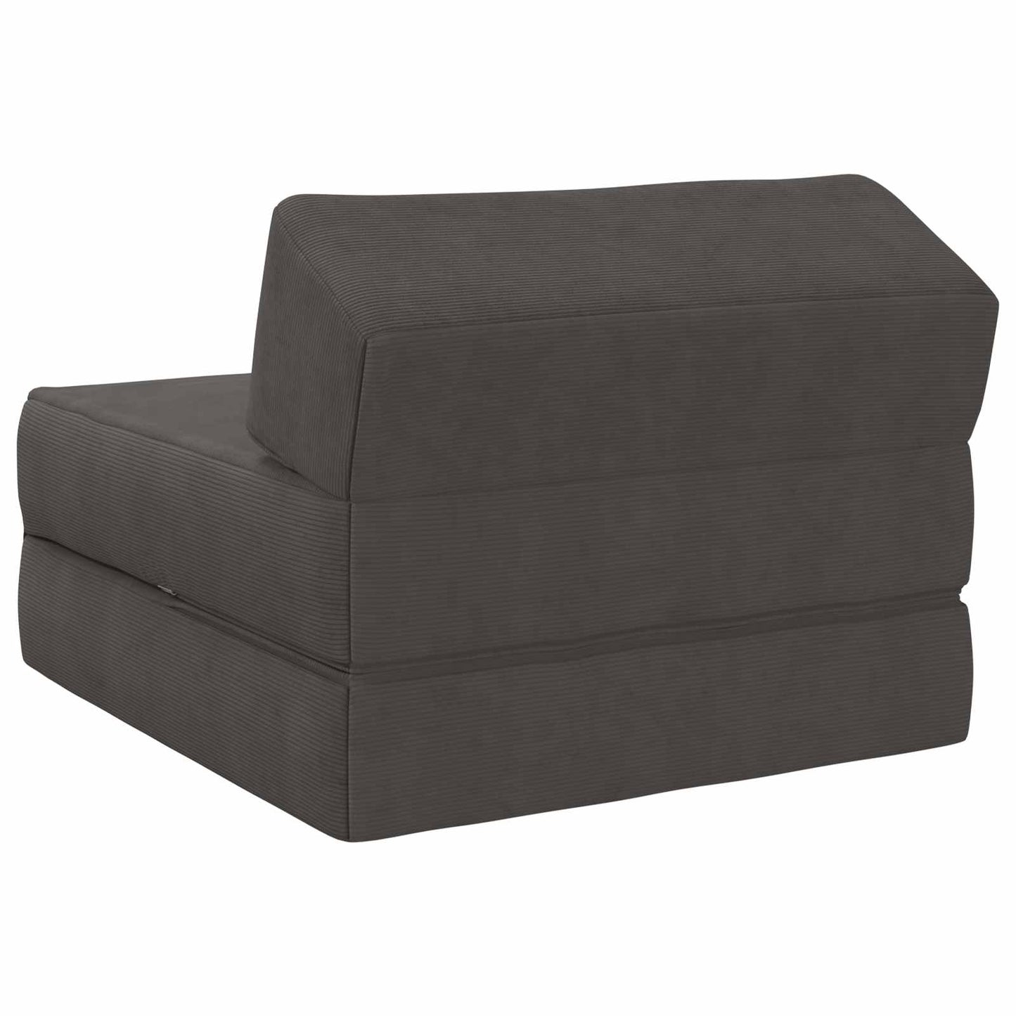 Divano Letto Pieghevole Grigio Scuro 60 x 70 x 41 cm Tessuto