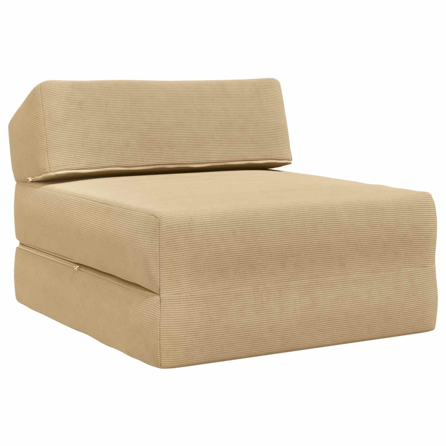 Divano Letto Pieghevole Verde Grigio 60 x 70 x 41 cm Tessuto