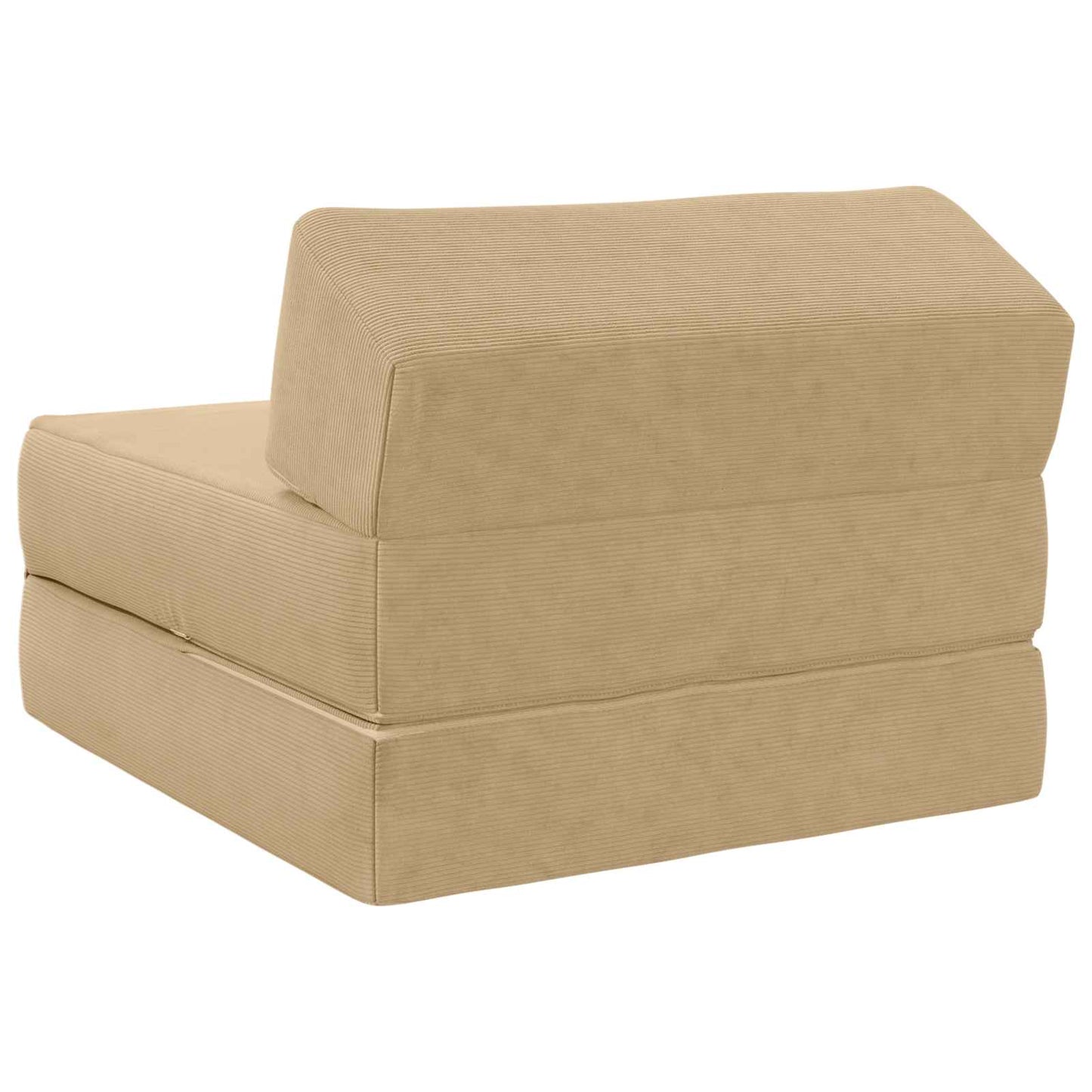 Divano Letto Pieghevole Verde Grigio 60 x 70 x 41 cm Tessuto