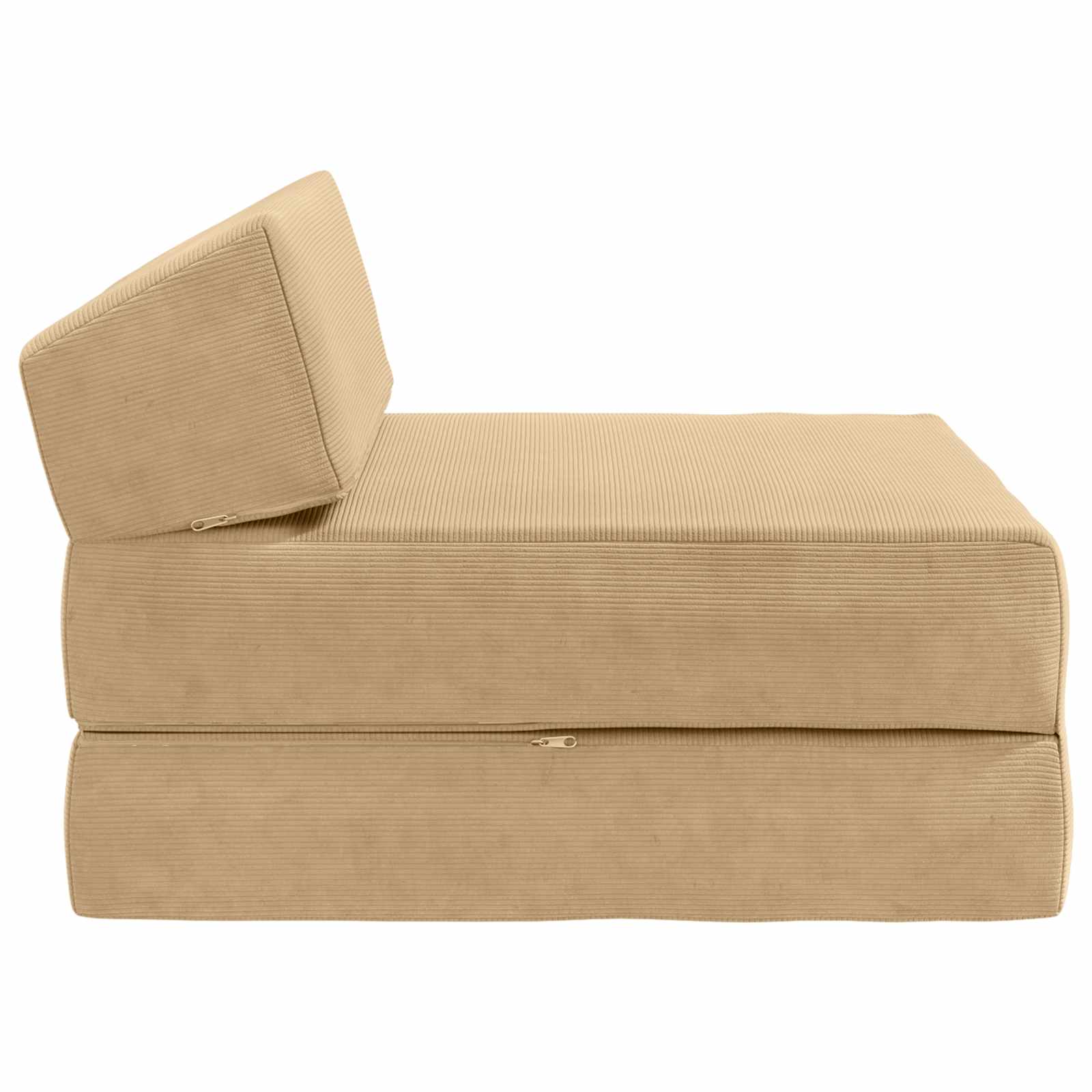 Divano Letto Pieghevole Verde Grigio 60 x 70 x 41 cm Tessuto | homemem39